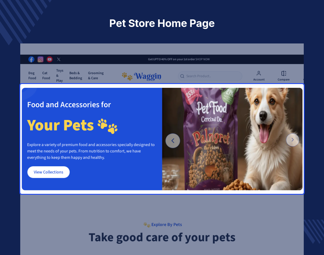 Bagisto Pet Commerce Theme