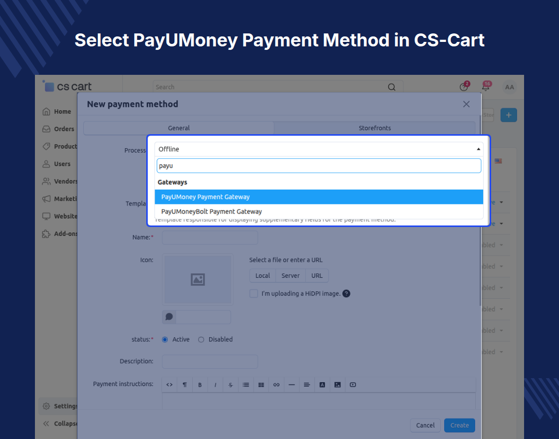 CS-Cart PayUMoney Payment Gateway
