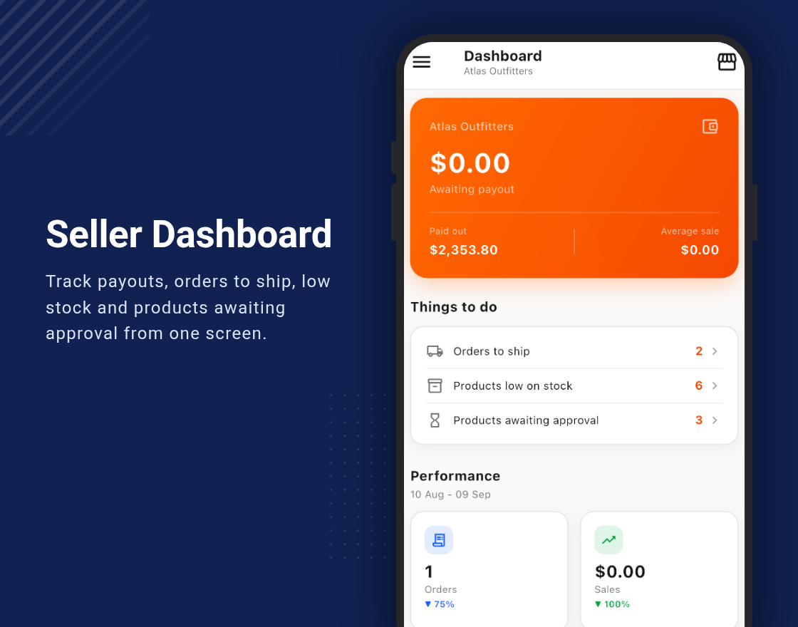Laravel Multi Vendor Marketplace App