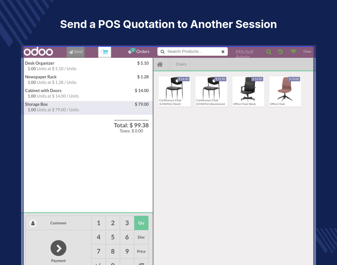 Odoo POS Order Sync