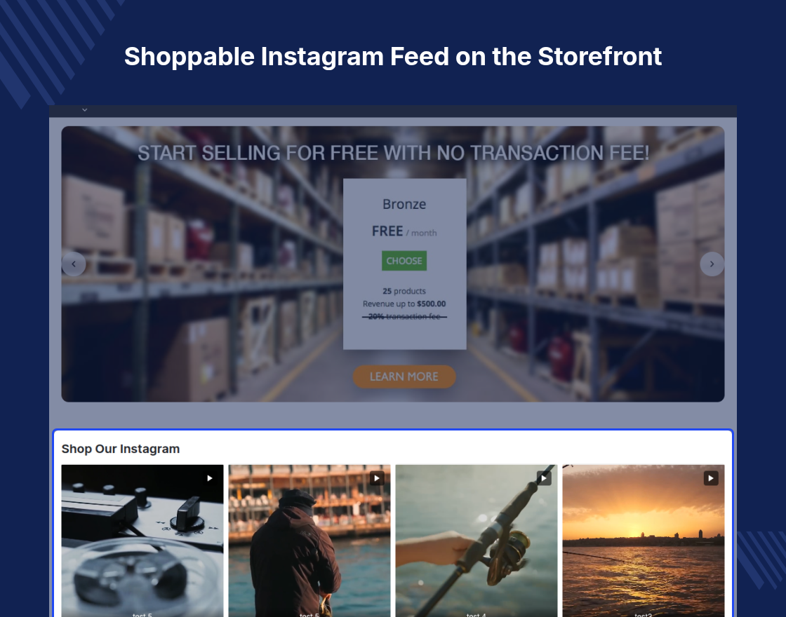 CS-Cart Instagram Shoppable Feed
