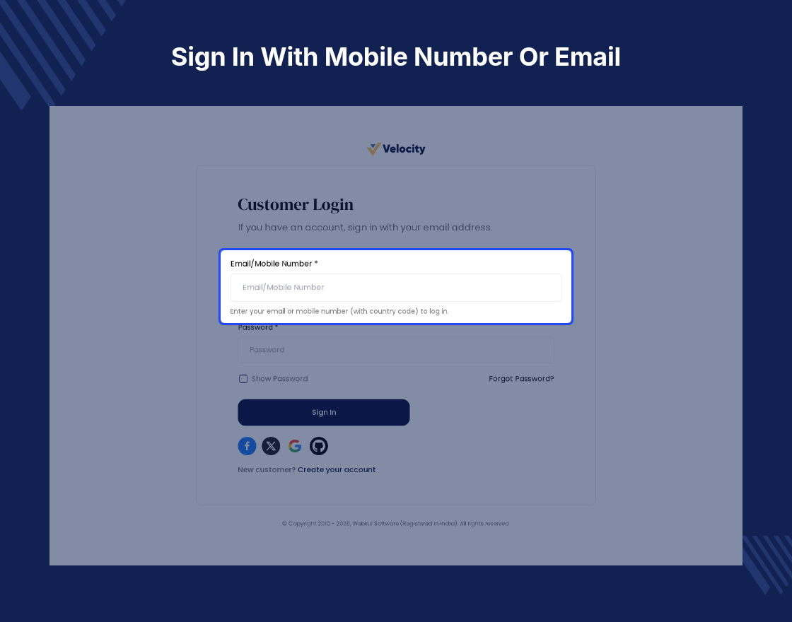 Bagisto SaaS Phone Login Module