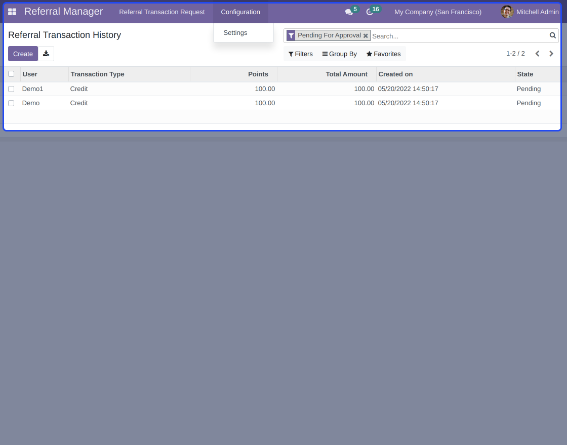 Odoo Website Refer And Earn