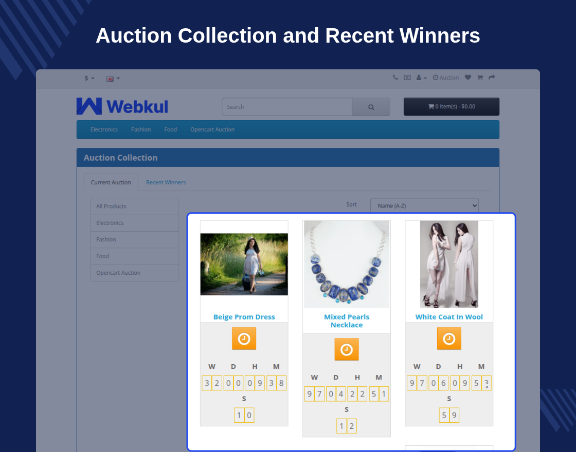 Opencart Auction 