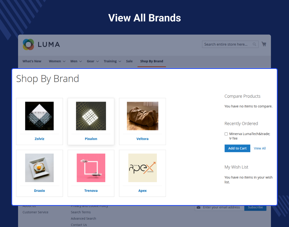 Magento 2 Shop By Brand