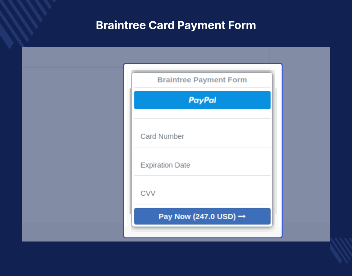 Odoo Braintree Payment Gateway
