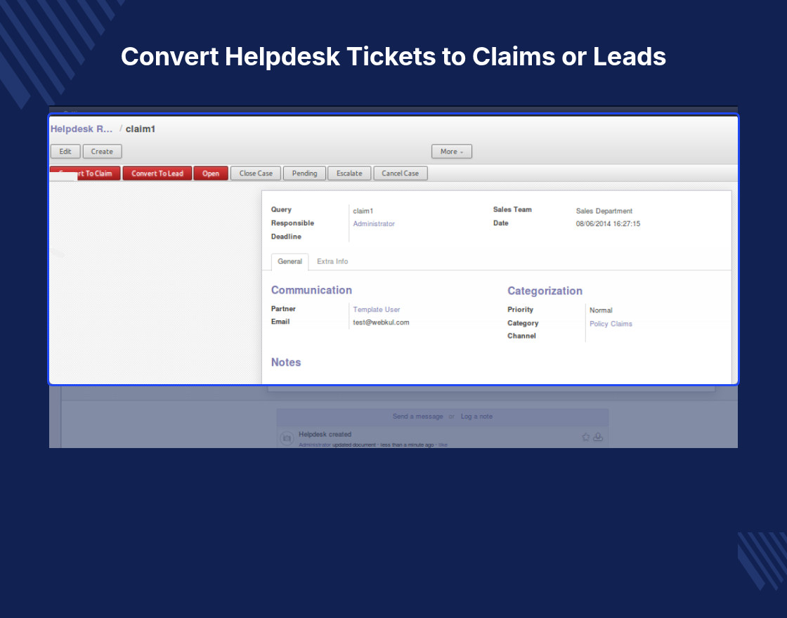 OpenERP CRM LCHD Conversion 