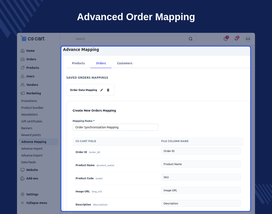 CS-Cart Advanced Import Export