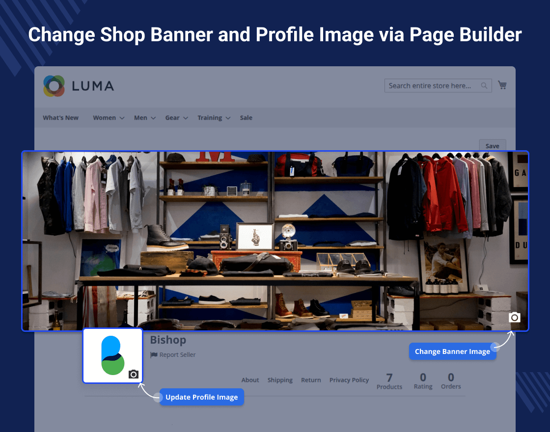 Magento 2 Multi Vendor Page Builder