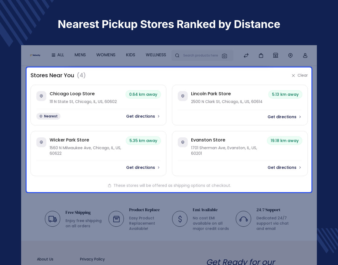 Bagisto Marketplace Store Locator