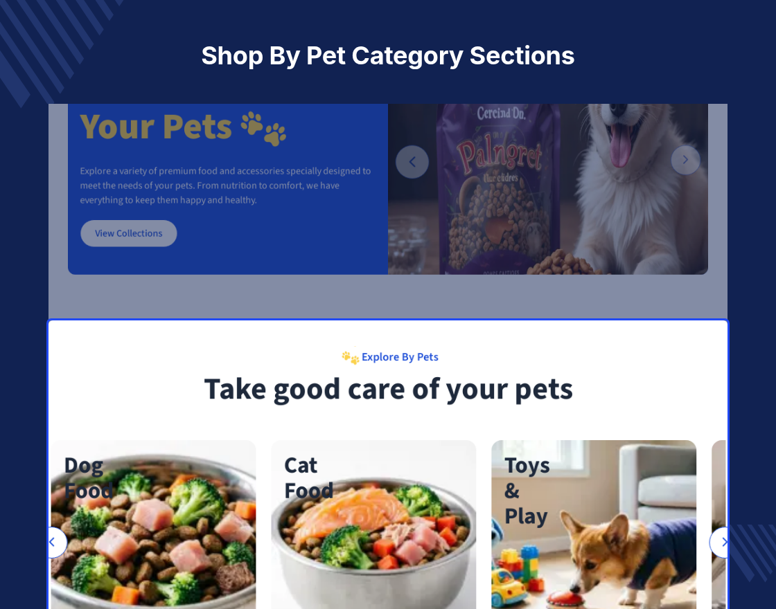 Bagisto Pet Commerce Theme