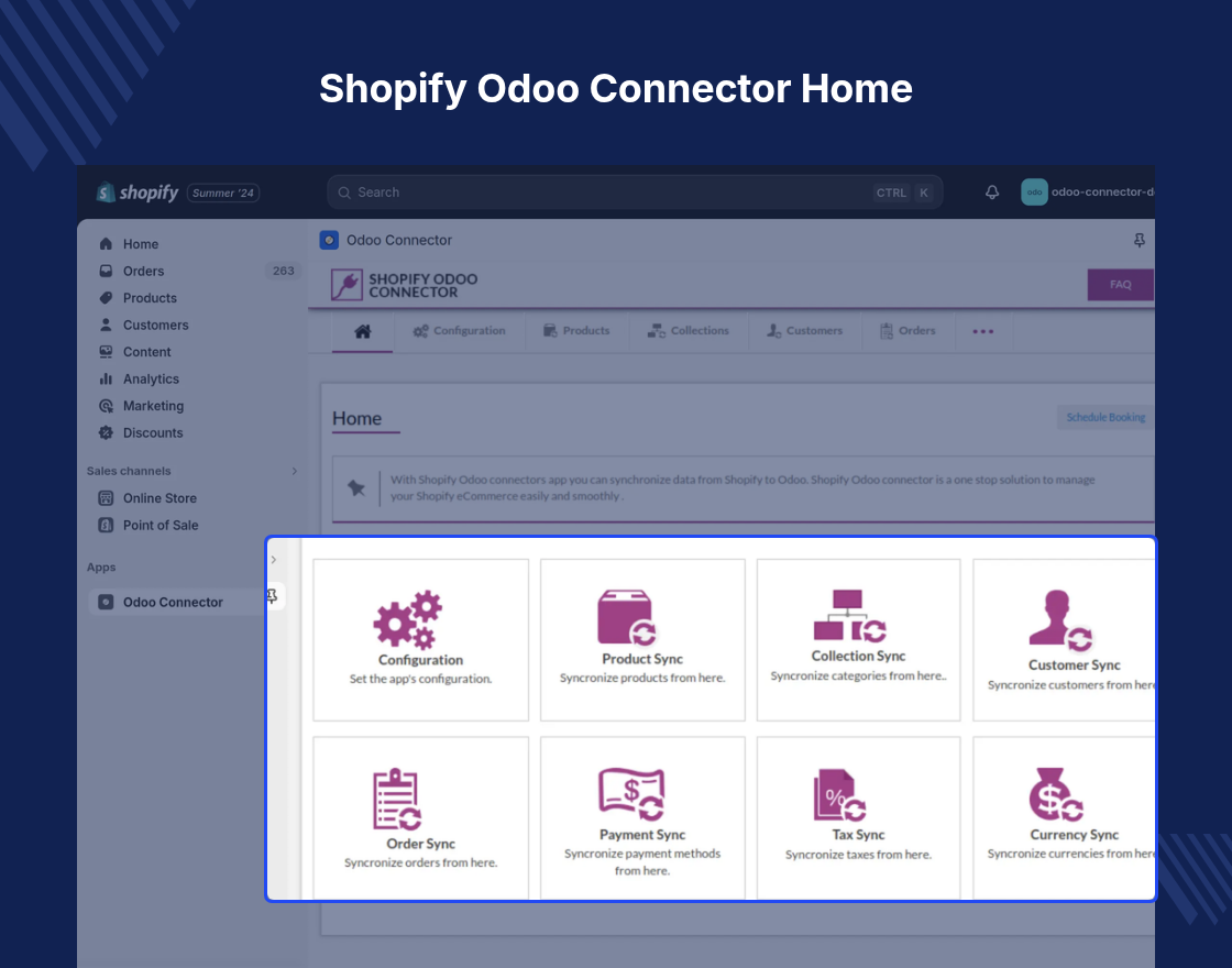 Shopify Odoo Connector