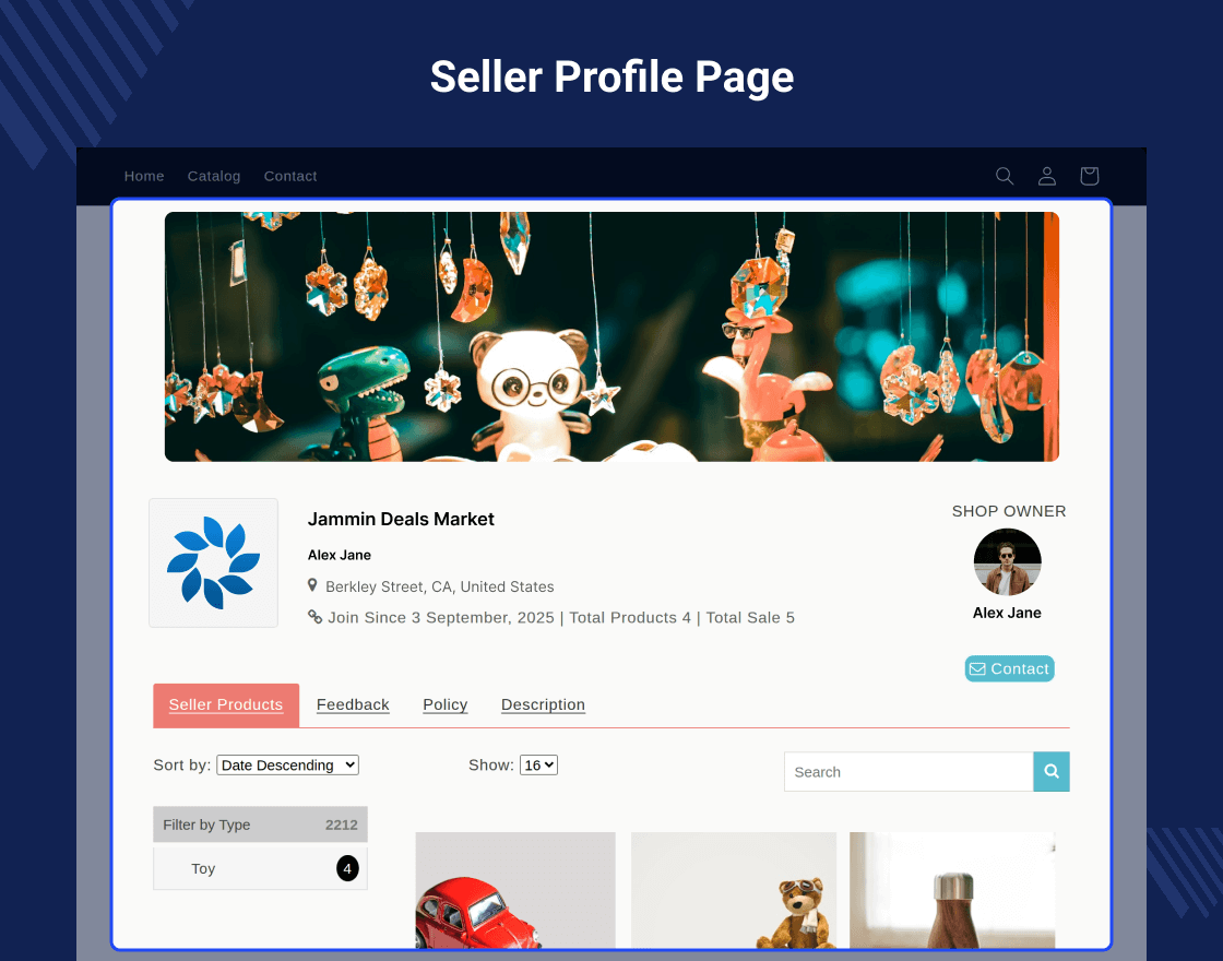 Multi Vendor Marketplace for Shopify 