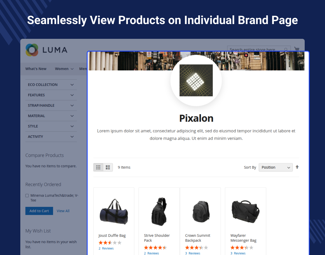 Magento 2 Shop By Brand