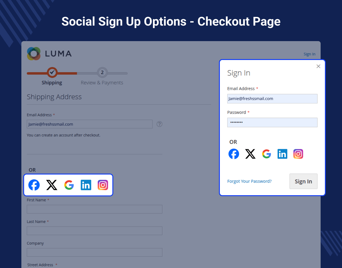 Magento 2 Social Login