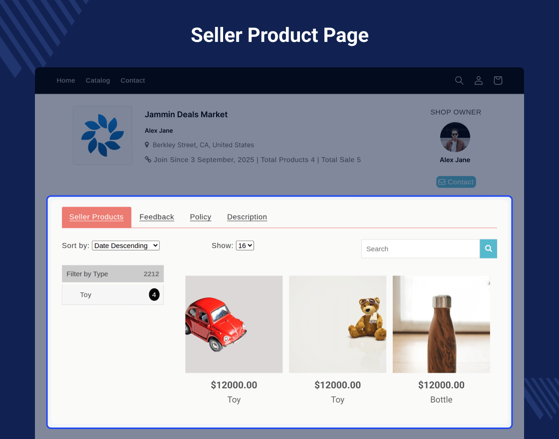 Multi Vendor Marketplace for Shopify 
