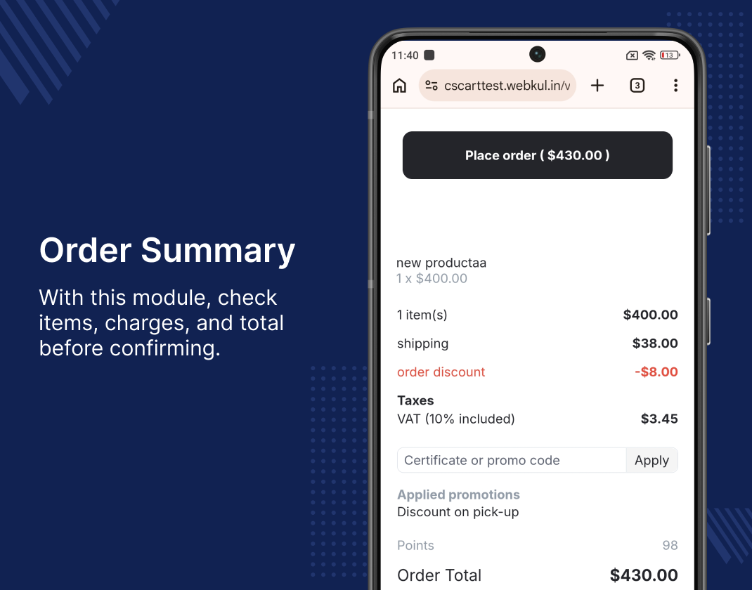 CS-Cart Accelerated Mobile Pages