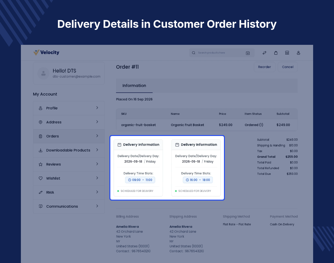 Bagisto Marketplace Delivery Time Slot SaaS