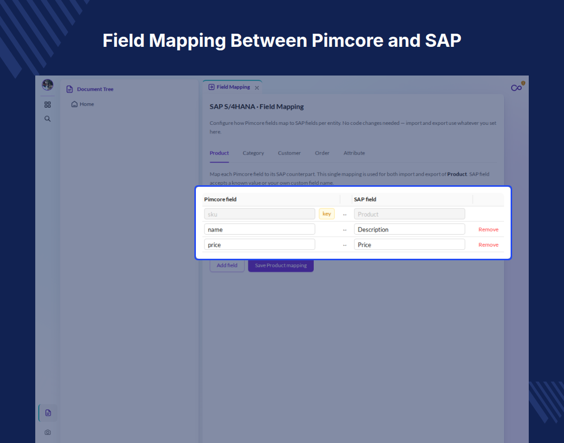 Pimcore SAP S/4HANA Connector