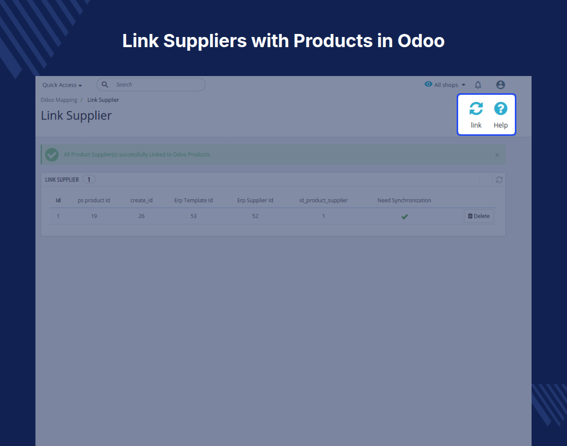 POB Extension : Export Supplier