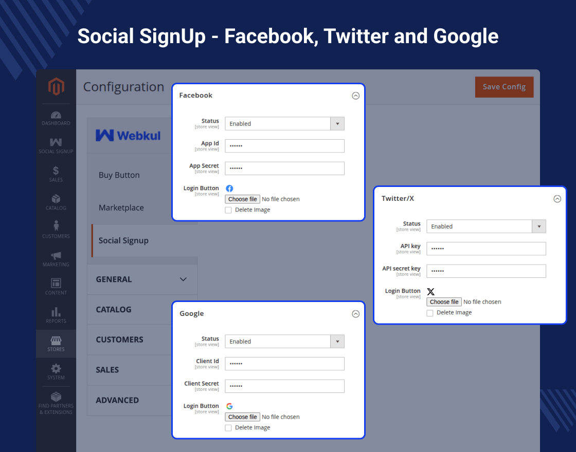 Magento 2 Social Login