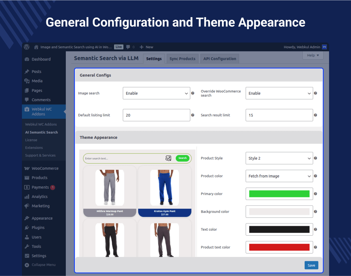 WooCommerce AI Image & Semantic Search