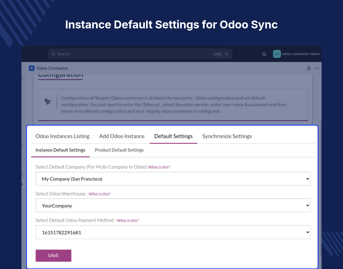 Shopify Odoo Connector
