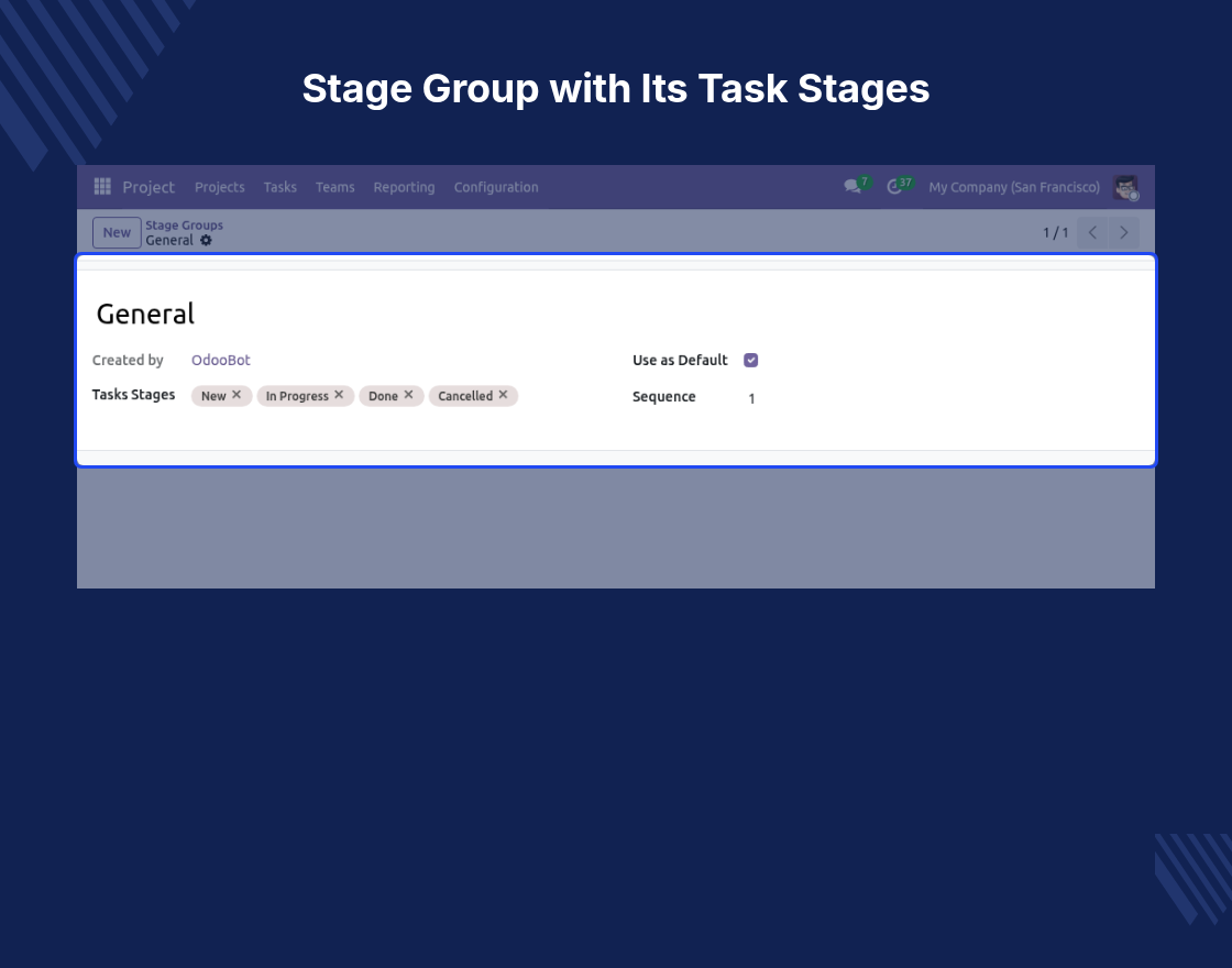 Odoo Project Advance Team Management