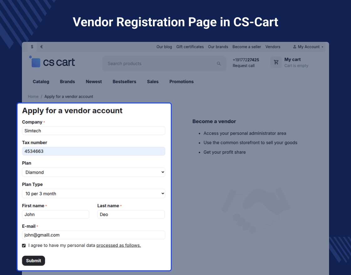 CS-Cart Plan Modification