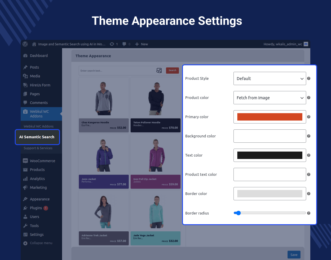 WooCommerce AI Image & Semantic Search