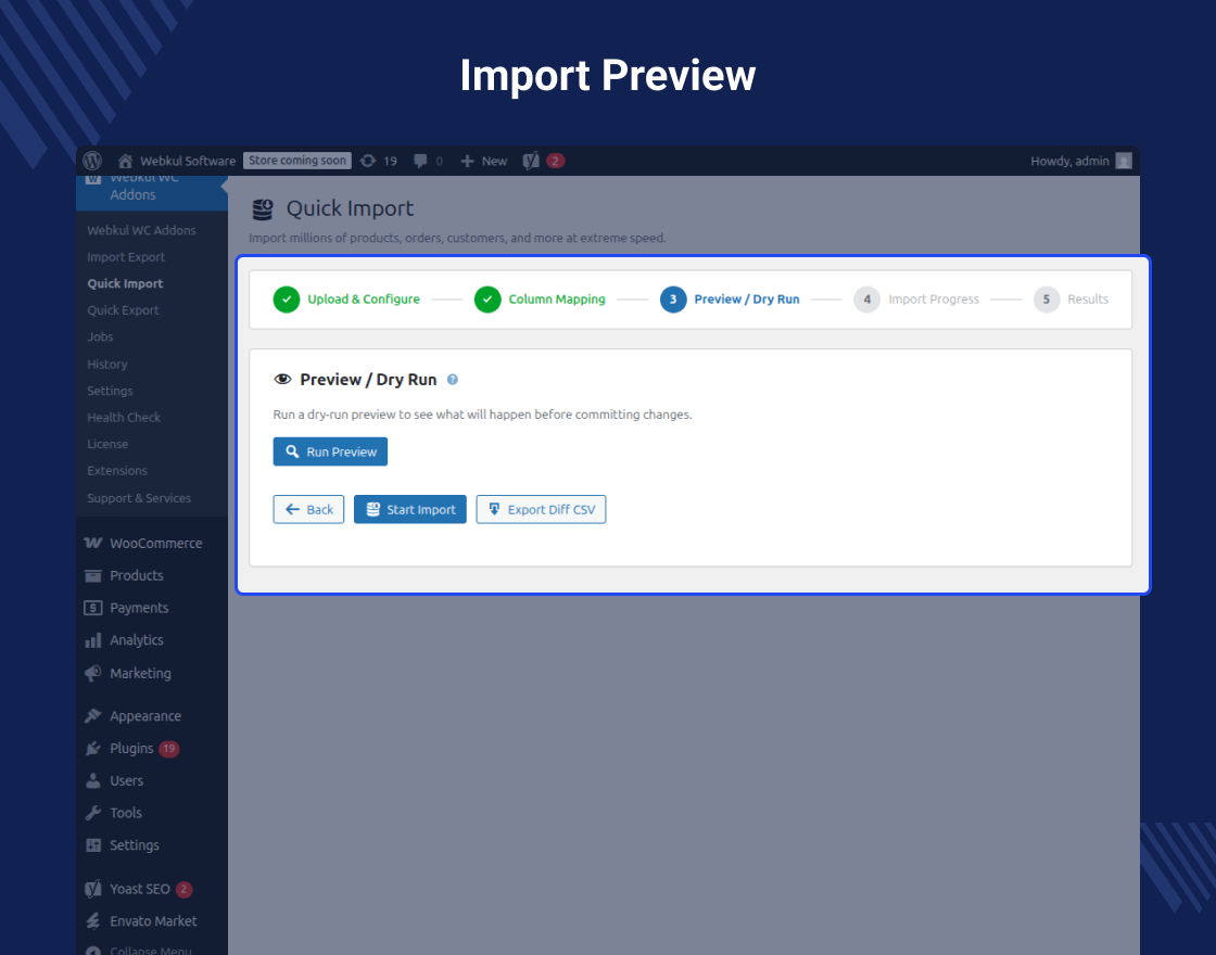 WooCommerce Advanced Import Export