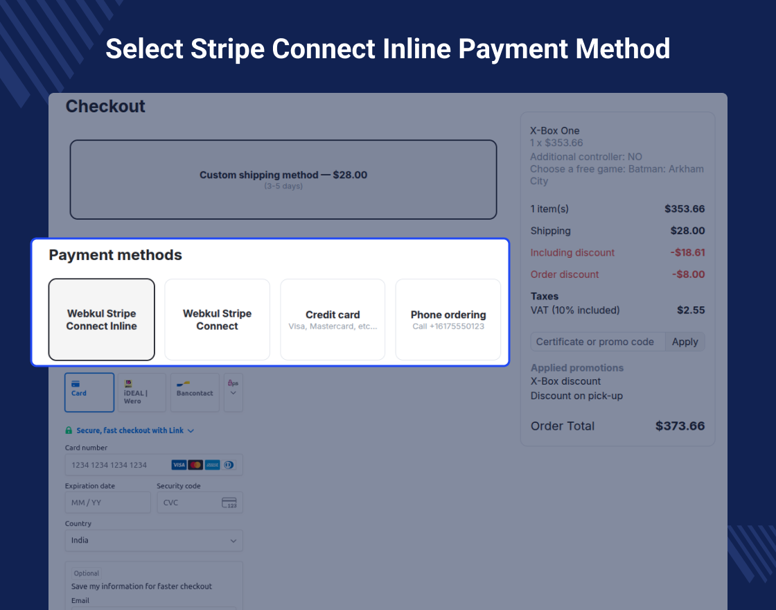 CS-Cart Stripe Connect Standard Account