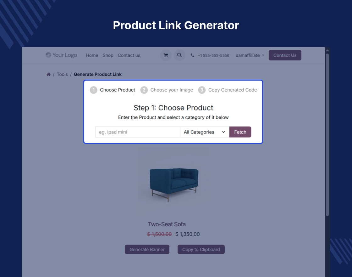 Odoo Affiliate Management