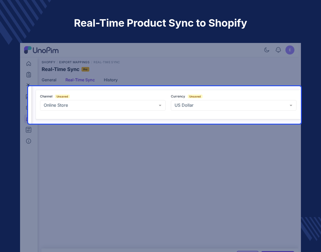 UnoPim Shopify Connector Pro