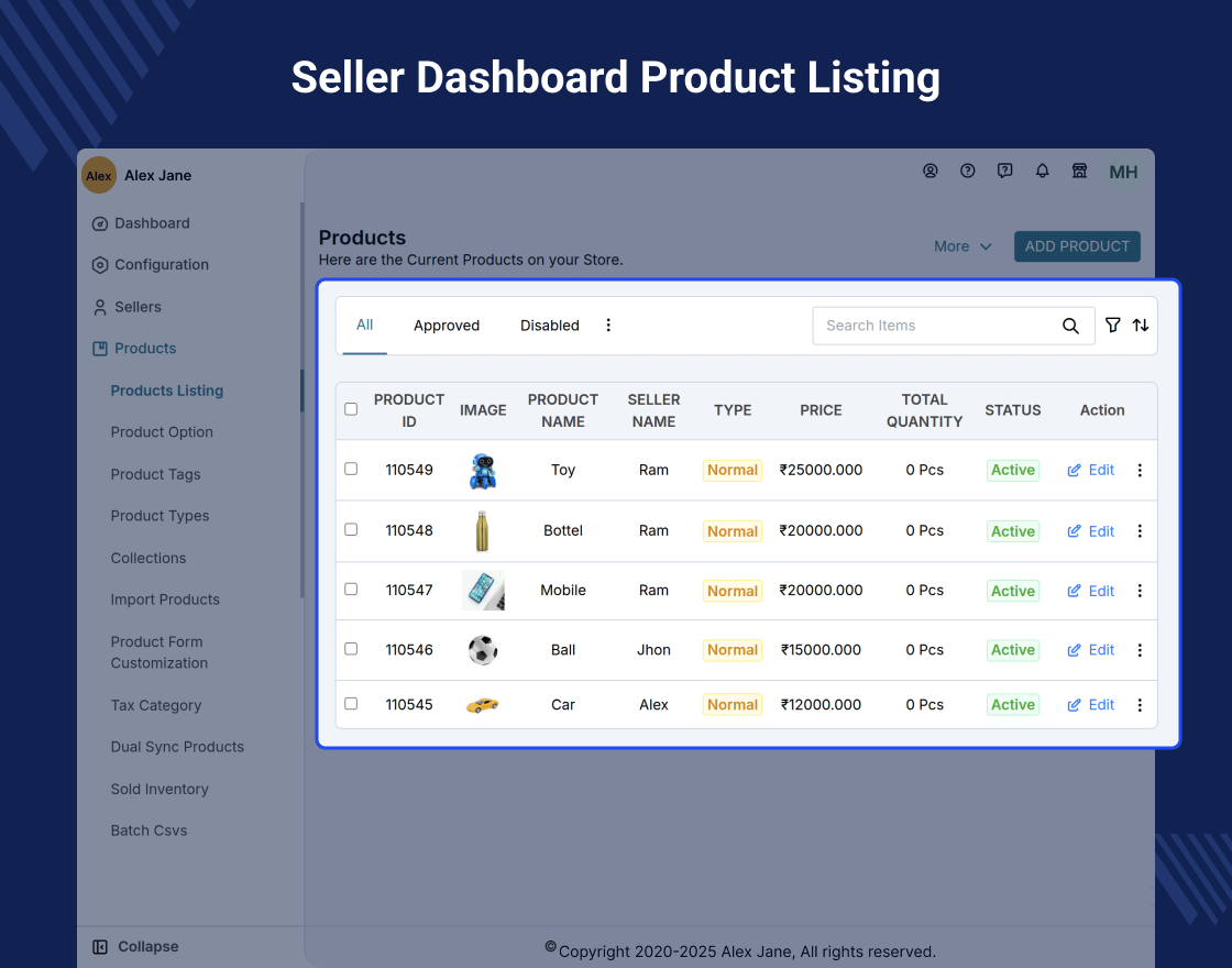 Multi Vendor Marketplace for Shopify 
