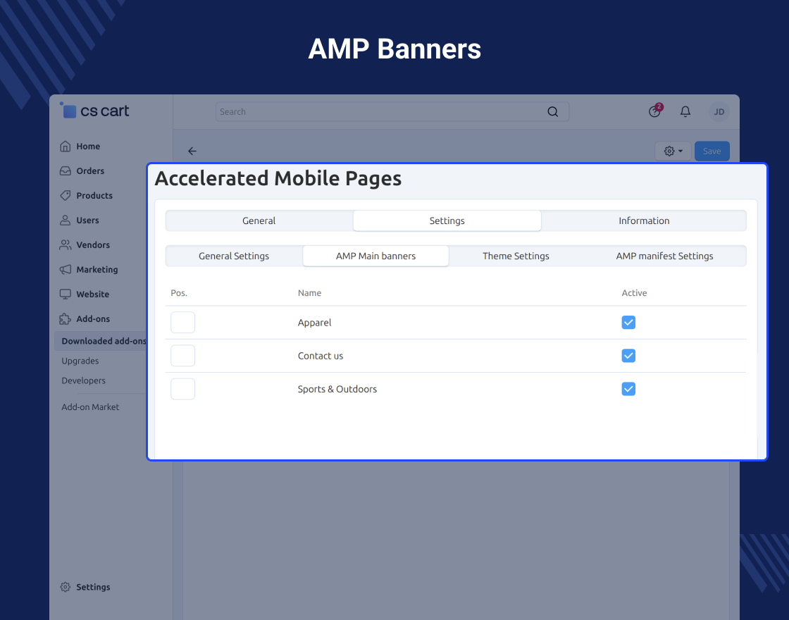 CS-Cart Accelerated Mobile Pages