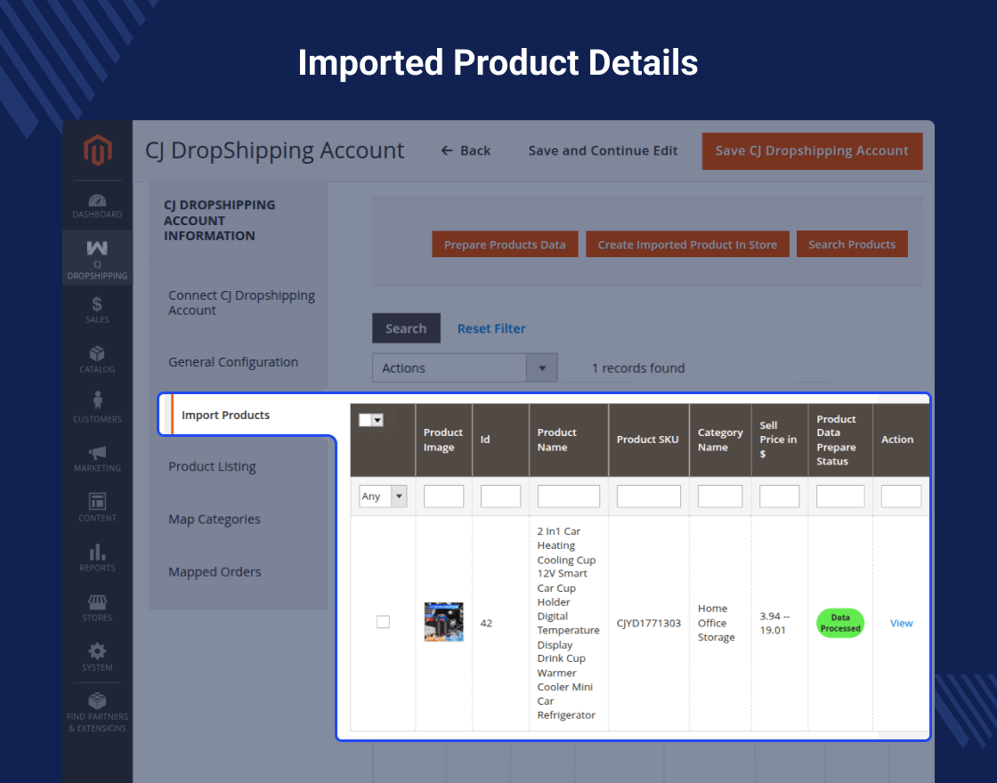 Magento 2 CJ Dropshipping