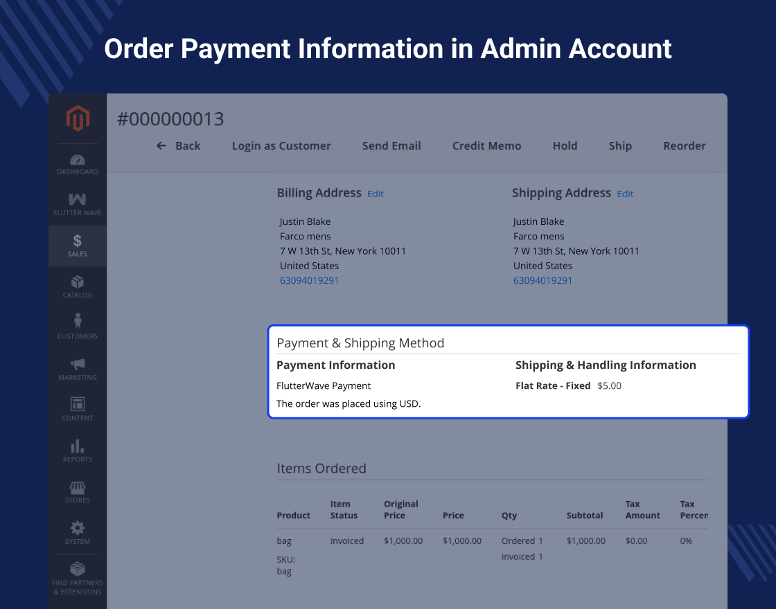 Magento 2 Flutterwave Payment