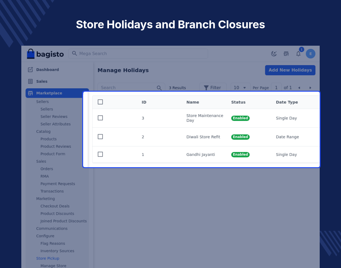 Bagisto Marketplace Store Locator