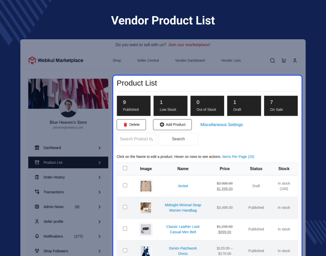 WooCommerce Marketplace Theme