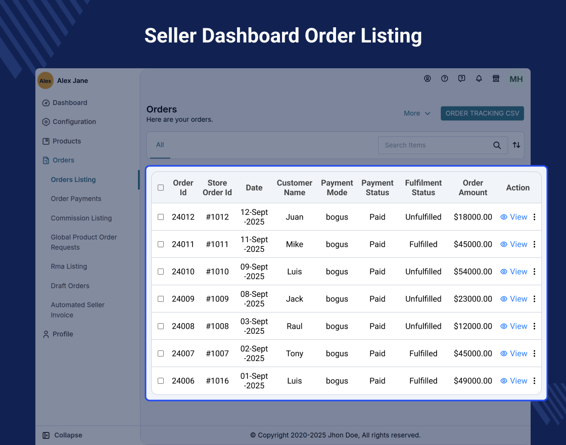Multi Vendor Marketplace for Shopify 