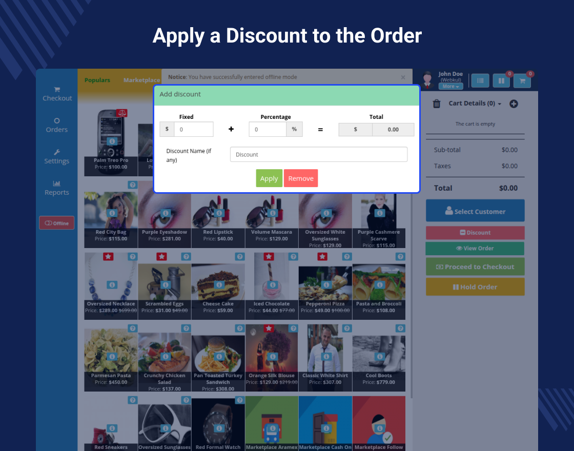 Opencart Multi Tenant Marketplace Point Of Sale System