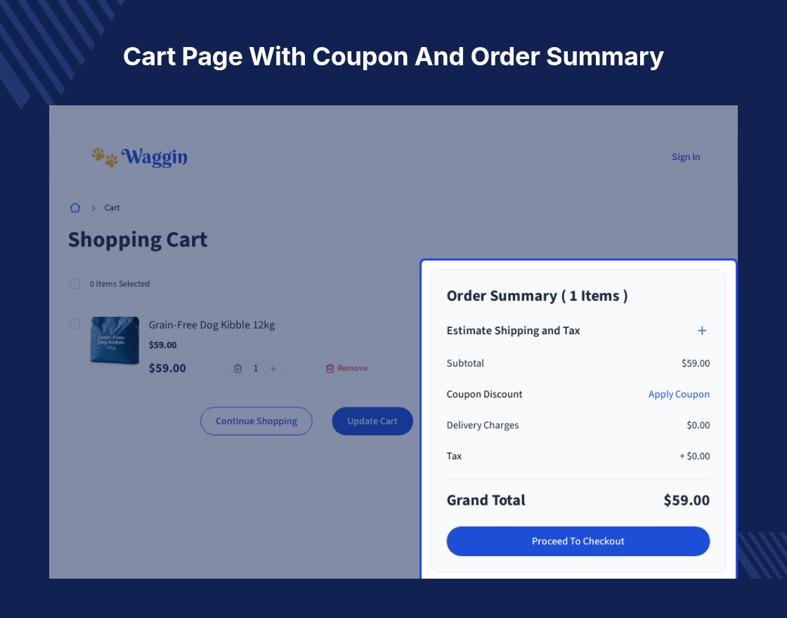 Bagisto Pet Commerce Theme