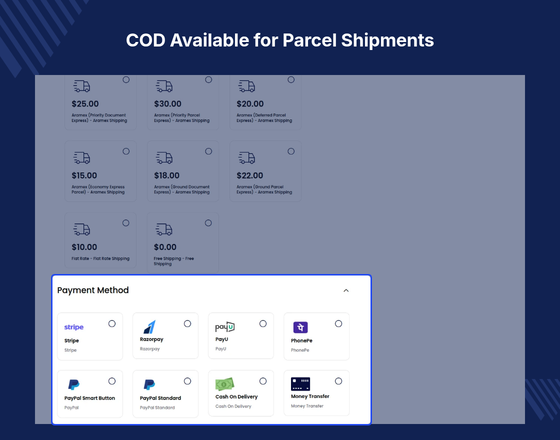 Laravel eCommerce SaaS Aramex Shipping