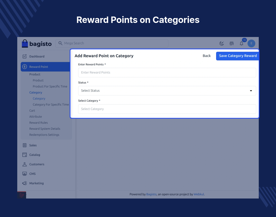 Laravel eCommerce Reward Points