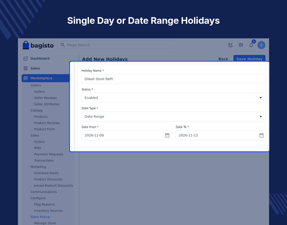 Bagisto Marketplace Store Locator