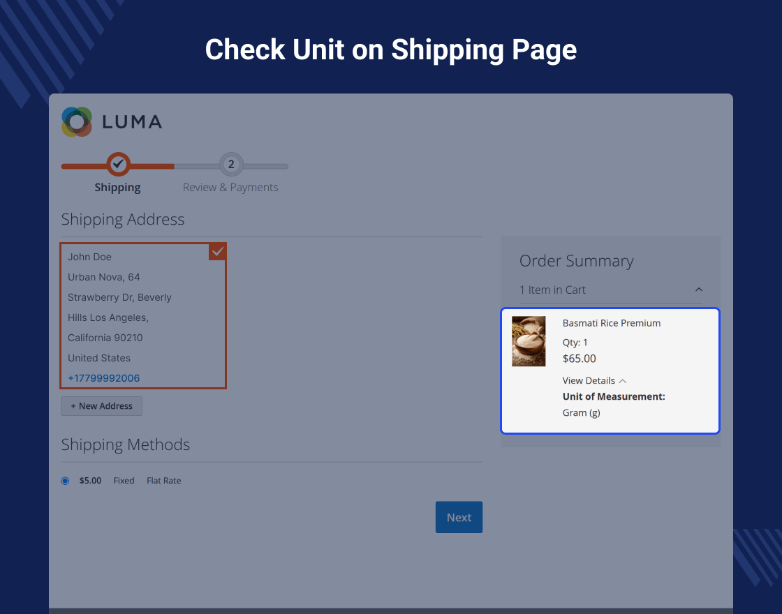 Magento 2 Unit of Measurement (UOM)