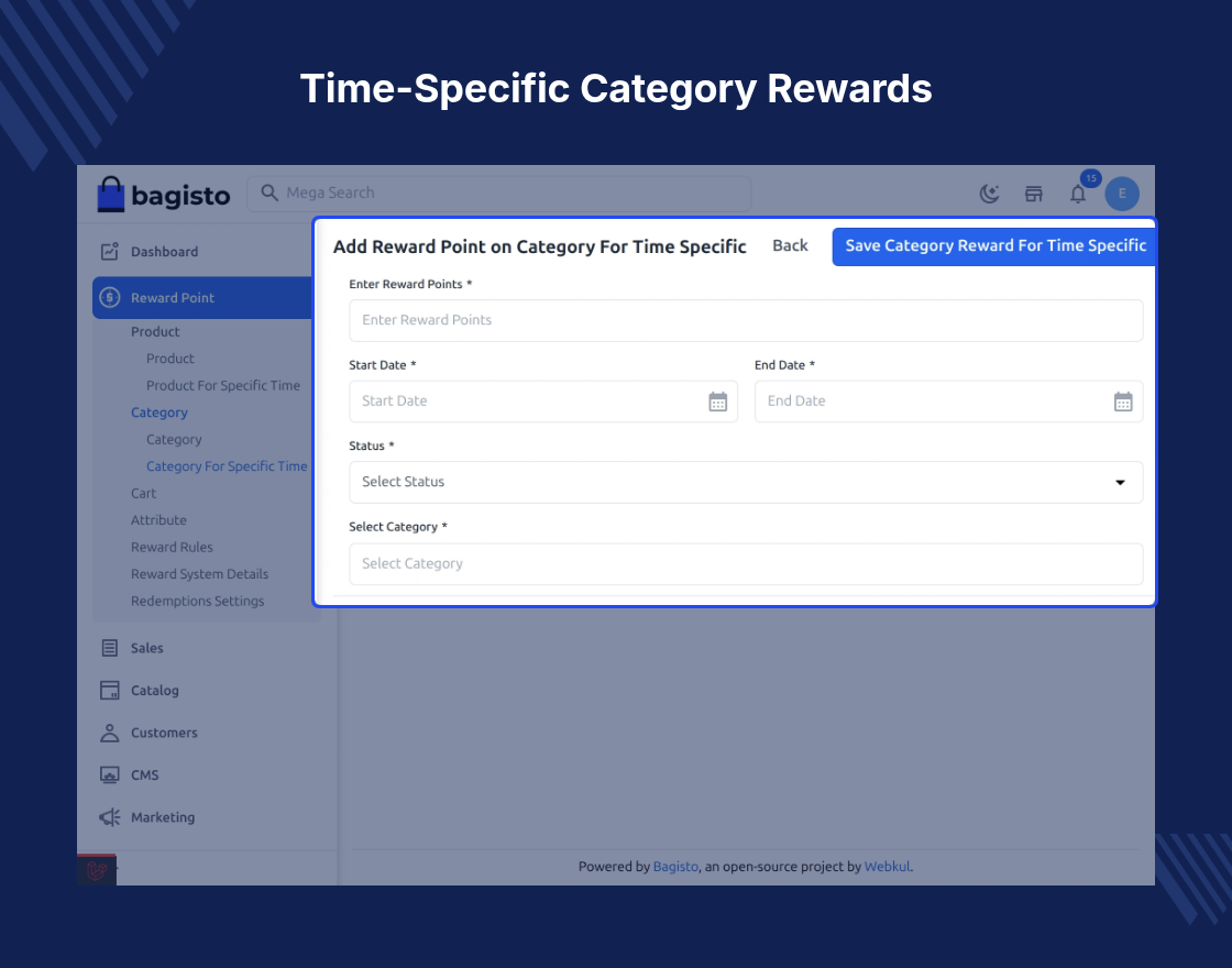 Laravel eCommerce Reward Points