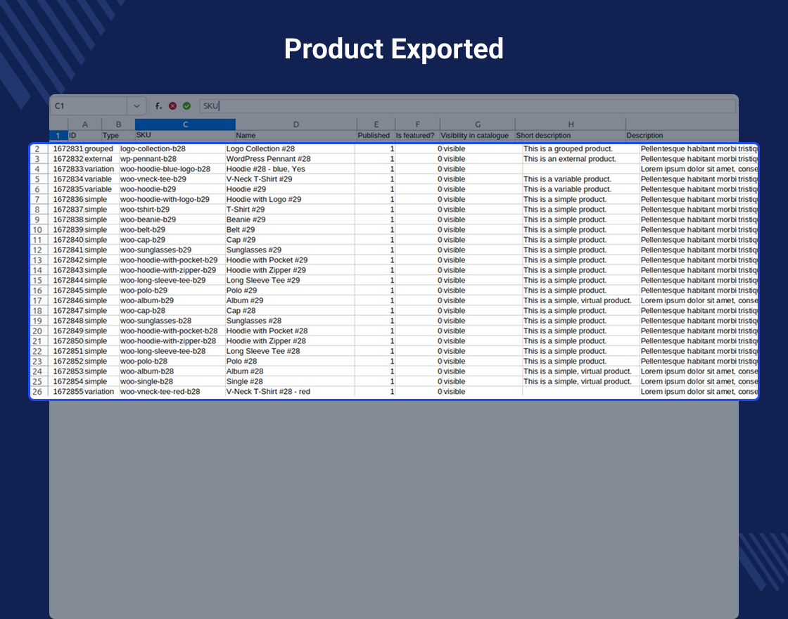 WooCommerce Advanced Import Export