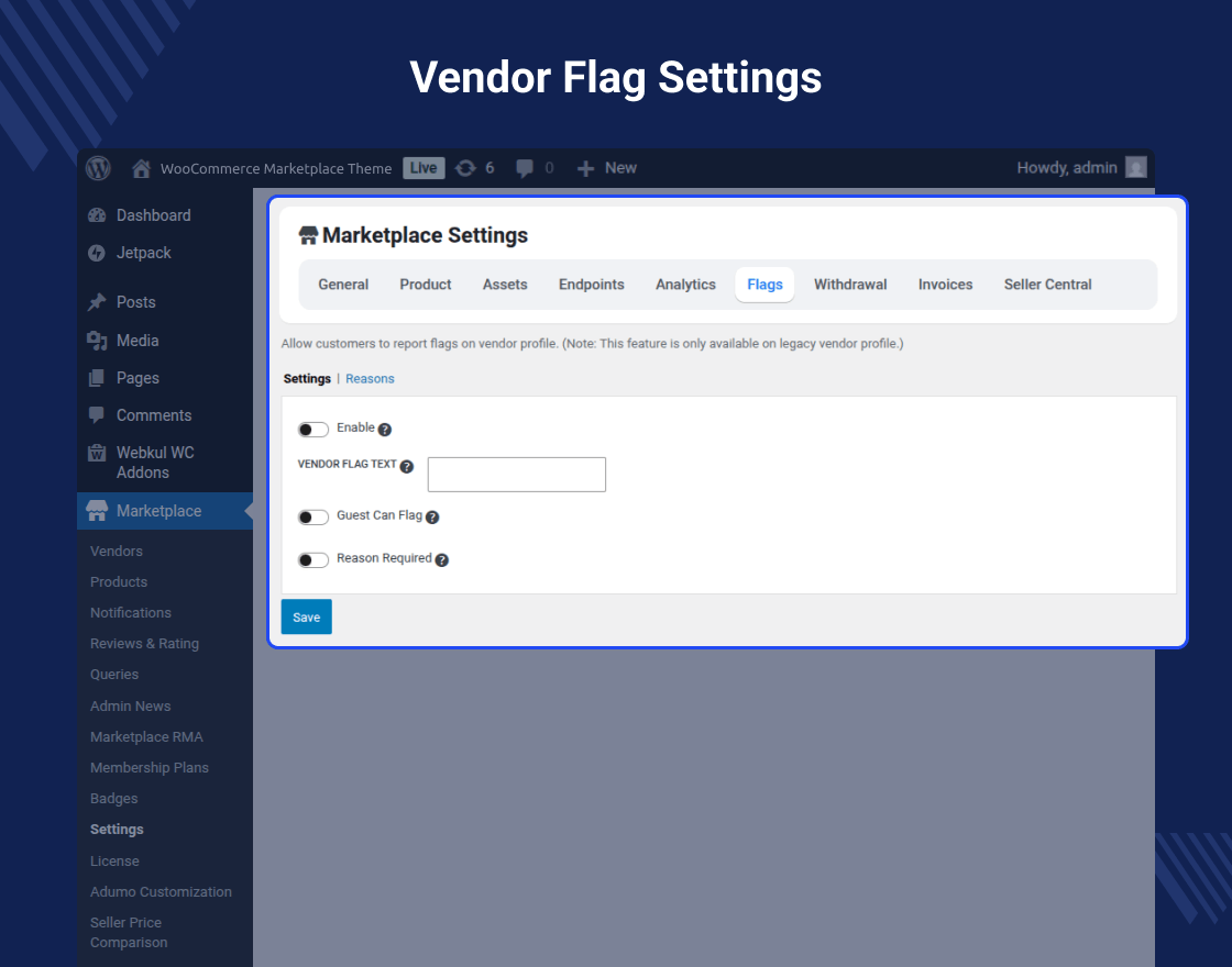 WooCommerce Marketplace Theme